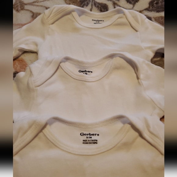 0-3 M Unisex Long Sleeves - Picture 2 of 3